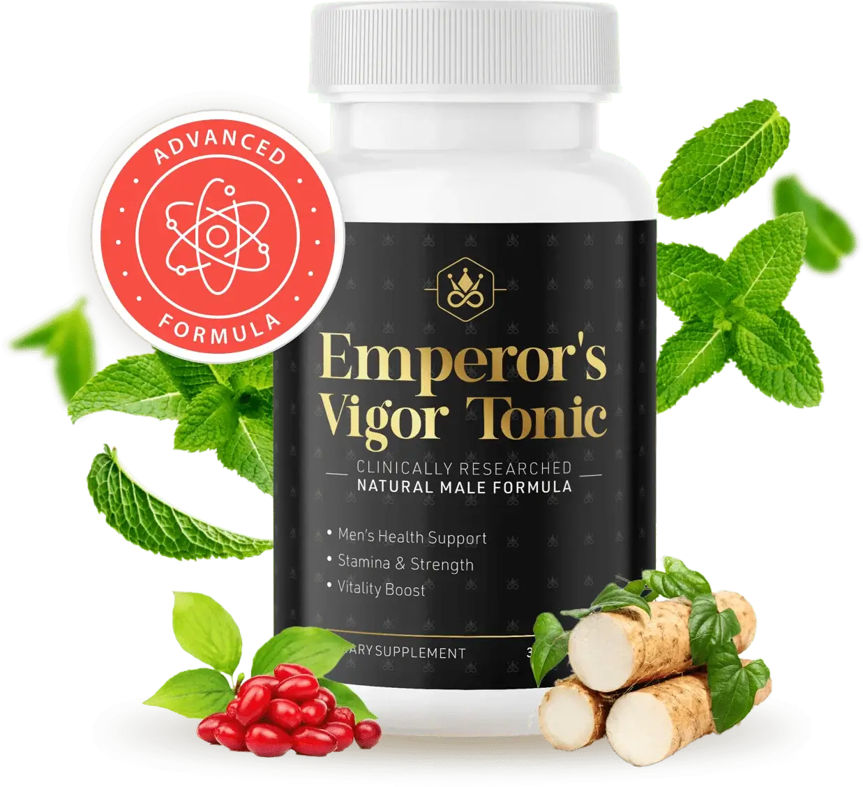 Emperor’s Vigor Tonic — Advanced Natural Male Formula with 11 Herbs